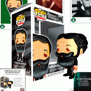 Figura: Horacio Quiroga Macaco Pop! "Edición Definitiva"