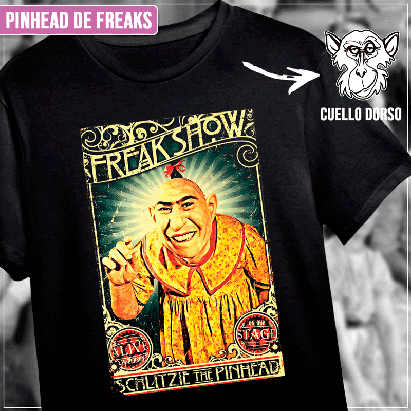 Remera "Schlitzie de Freaks"