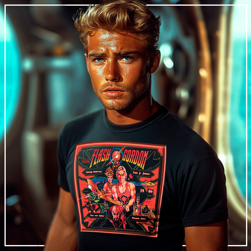 Remera "Flash Gordon Pinball" - Imagen 2