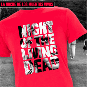 Remera "La noche de los muertos vivos"