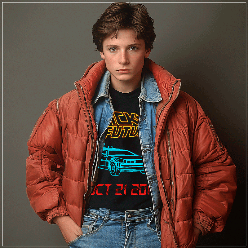 Remera "Volver al futuro: Neon" - Imagen 2