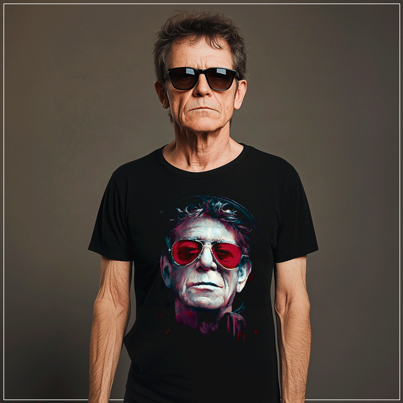 Remera "Lou Reed: Retrato color" - Imagen 3