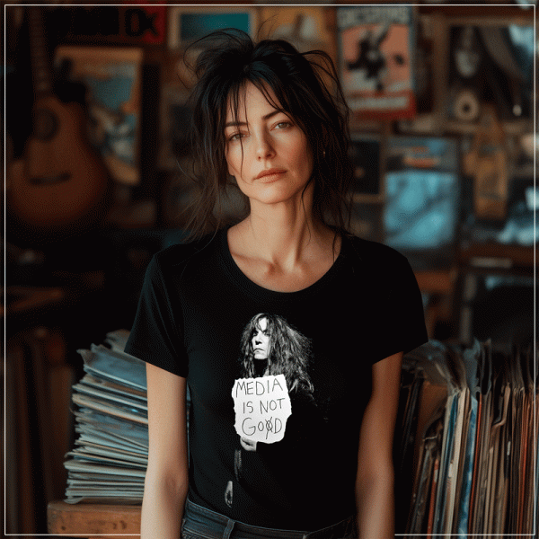 Remera "Patty Smith: Media is not God" - Imagen 2
