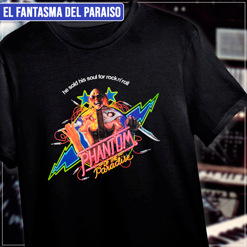 Remera "El Fantasma del Paraíso: Afiche"