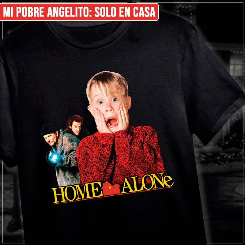 Remera "Mi pobre angelito 1: Solo en casa"