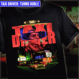 Remera "Taxi Driver: Turno Doble"