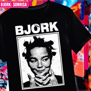 Remera "Björk: Sonrisa"