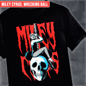 Remera "Miley Cyrus: Wrecking Ball"