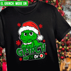 Remera "El Grinch: Mode on"
