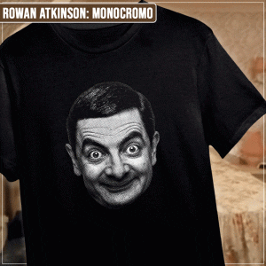 Remera "Rowan Atkinson: Monocromo"