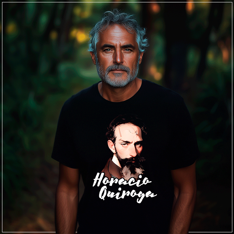 Remera "Horacio Quiroga" - Imagen 2