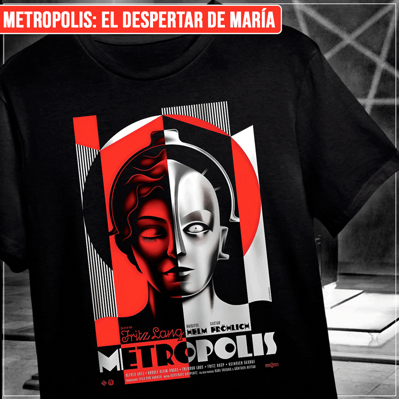 Remera "Metrópolis: El Despertar de María"