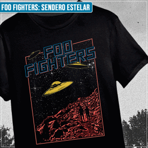 Remera "Foo Fighters: Sendero Estelar"