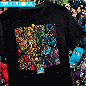 Remera "Explosión Animada"