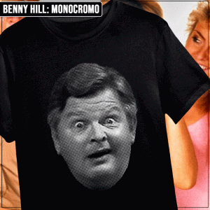 Remera "Benny Hill: Monocromo"