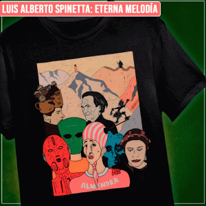 Remera "Luis Alberto Spinetta: Eterna Melodía"
