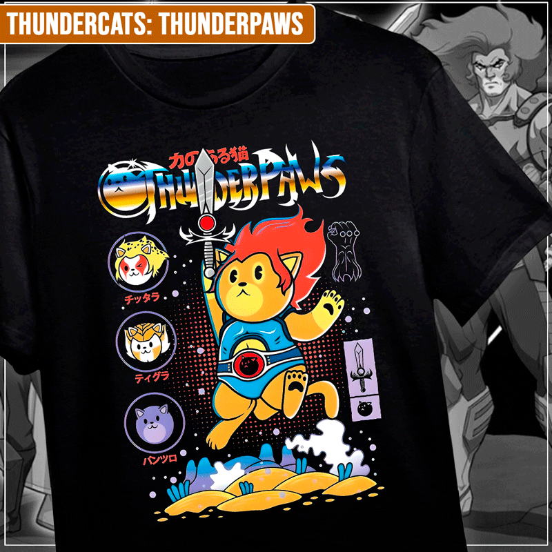 Remera "Thundercats: ThunderPaws"