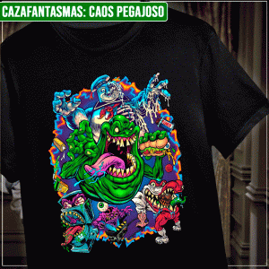 Remera "Cazafantasmas: Caos Pegajoso"