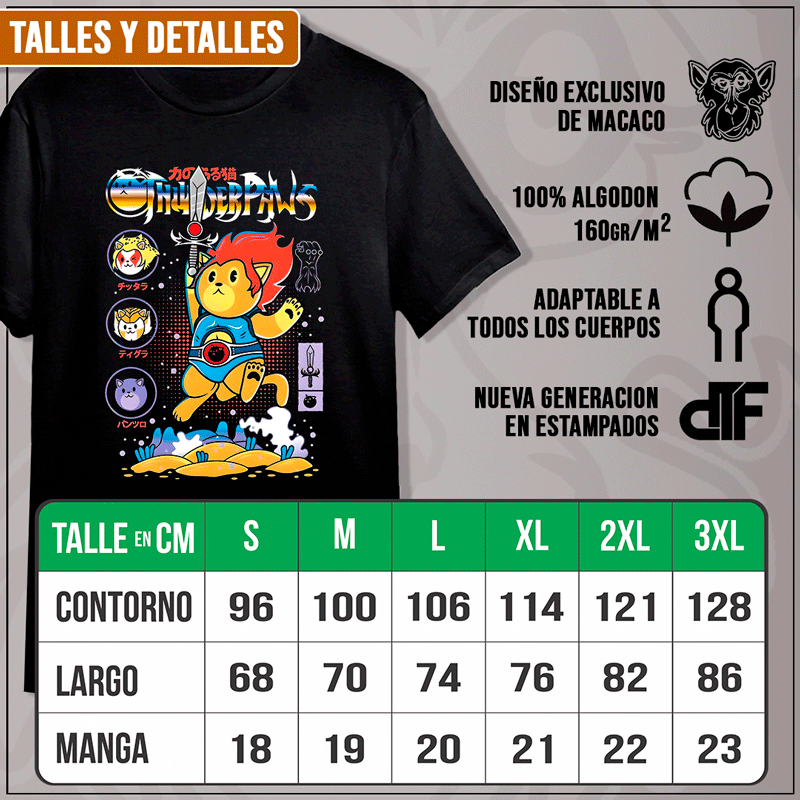 Remera "Thundercats: ThunderPaws" - Imagen 3