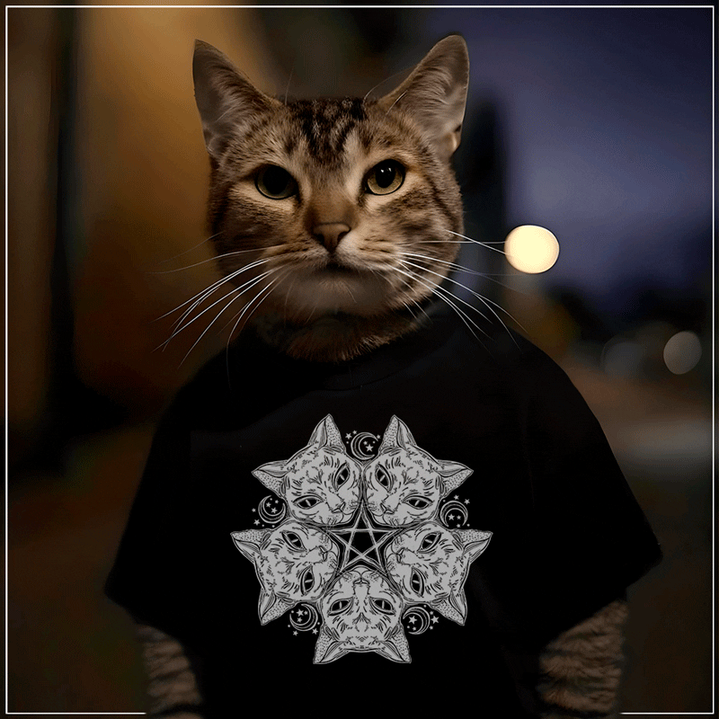 Remera "Mística Felina" - Imagen 2