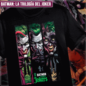 Remera "Batman: La Trilogía del Joker"