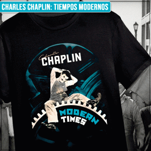 Remera "Charles Chaplin: Tiempos Modernos"