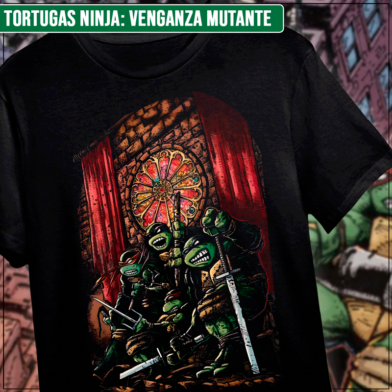 Remera "Tortugas Ninja: Venganza Mutante"