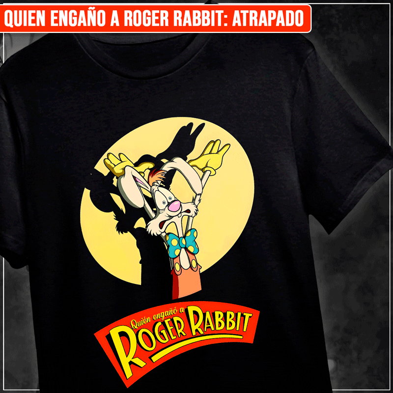 Remera "Quien engañó a Roger Rabbit: Atrapado"