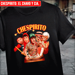 Remera "Chespirito: El Chavo y Cía."