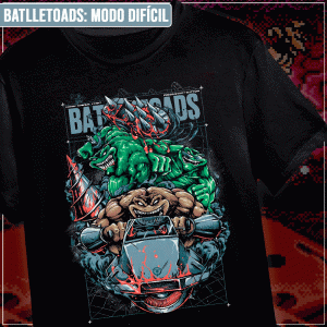 Remera "Batlletoads: Modo Difícil"
