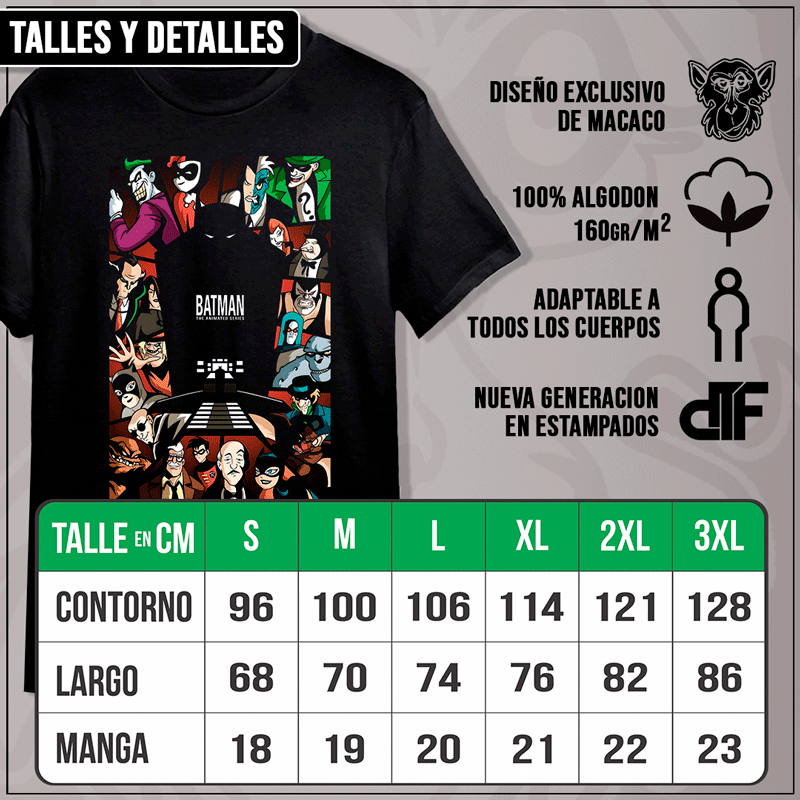 Remera "Batman: La serie definitiva" - Imagen 3