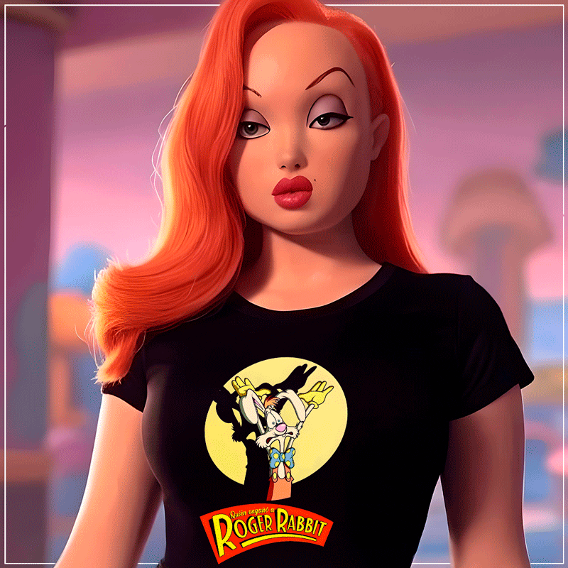 Remera "Quien engañó a Roger Rabbit: Atrapado" - Imagen 2