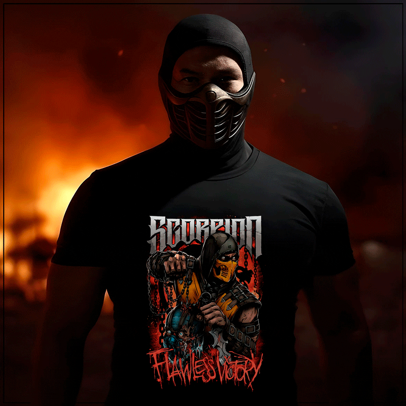Remera "Scorpion: Flawless Victory" - Imagen 2
