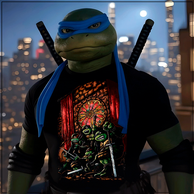 Remera "Tortugas Ninja: Venganza Mutante" - Imagen 2