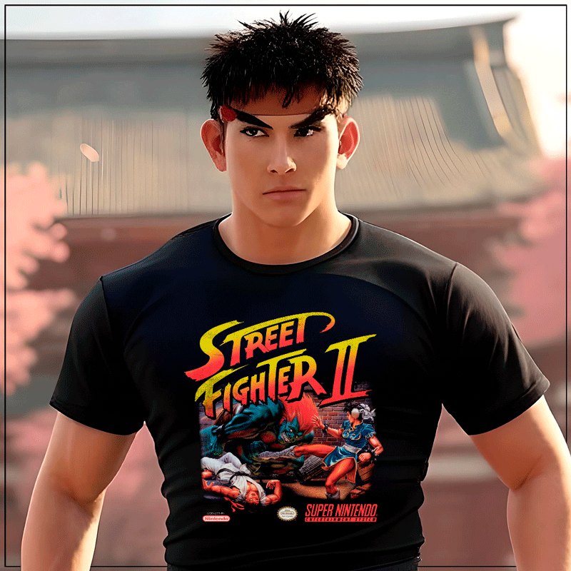 Remera "Street Fighter II: Super Nes" - Imagen 2