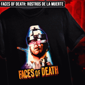 Remera "Faces Of Death: Rostros de la muerte"