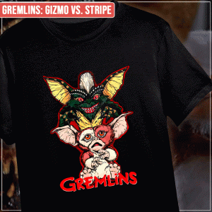 Remera "Gremlins: Gizmo vs. Stripe"