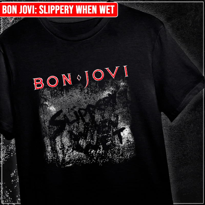 Remera "Bon Jovi: Slippery When Wet"