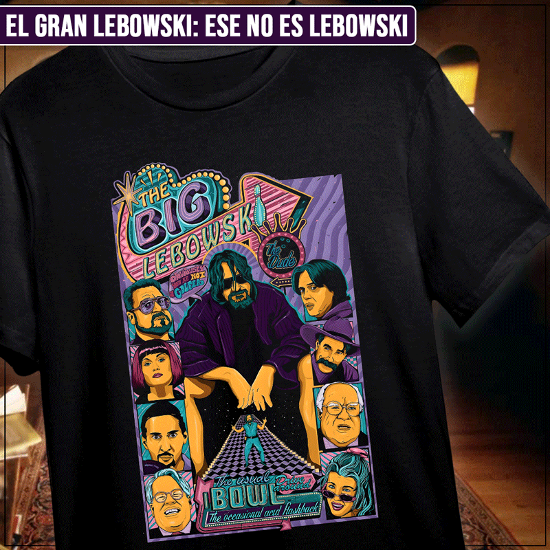 Remera "El gran Lebowski: Ese No Es Lebowski"