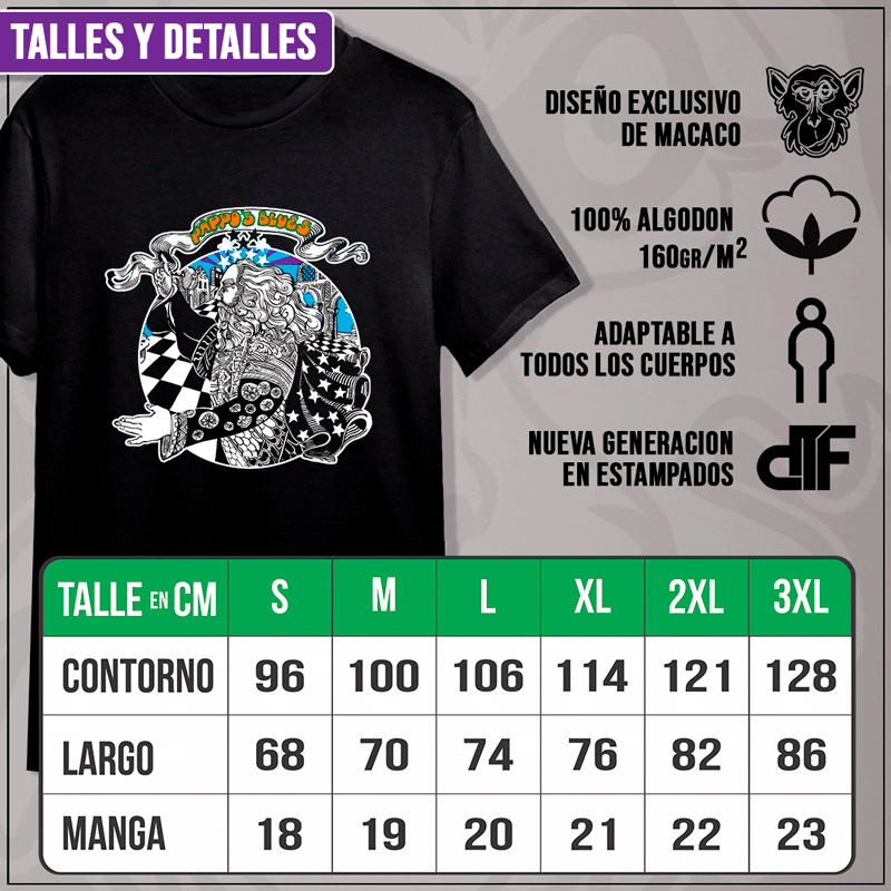 Remera "Pappo Pappo´s Blues Vol. 3" - Imagen 3