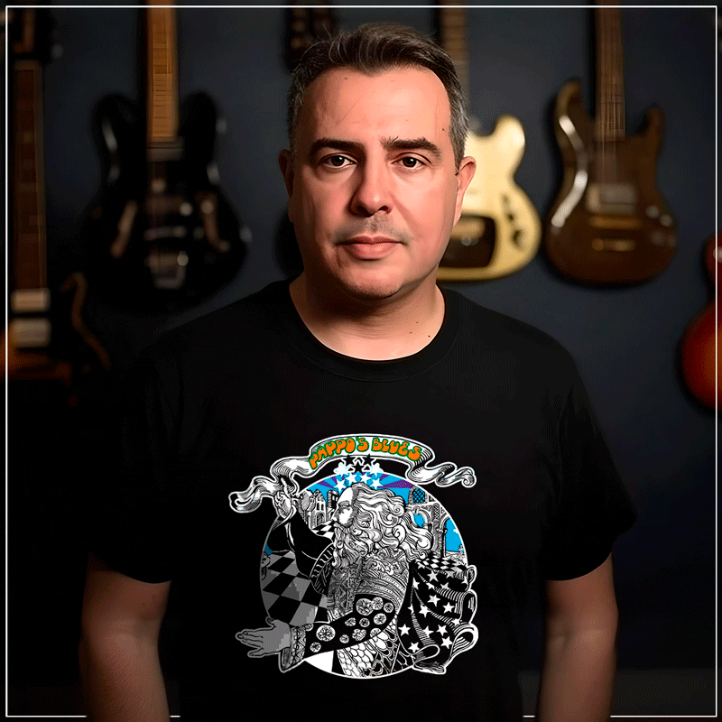 Remera "Pappo Pappo´s Blues Vol. 3" - Imagen 2
