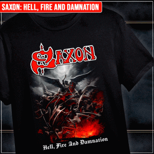 Remera "Saxon: Hell, Fire and Damnation"