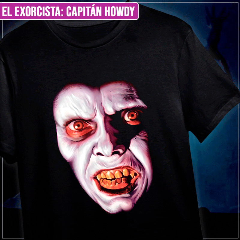 Remera "El Exorcista: Capitán Howdy"
