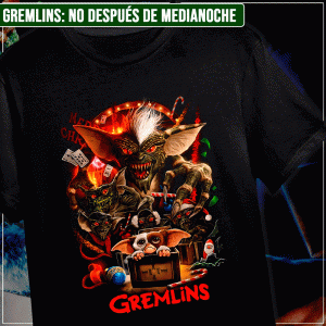 Remera "Gremlins: No después de medianoche"