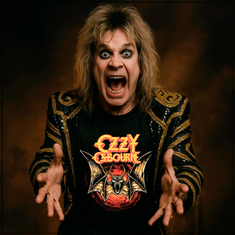 Remera "Ozzy Osbourne: Murciélago Real" - Imagen 2