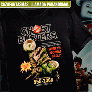 Remera "Cazafantasmas: Llamada Paranormal"