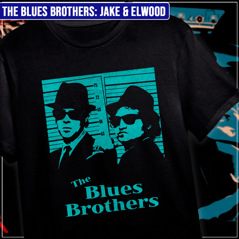 Remera "The Blues Brothers: Jake & Elwood"