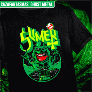 Remera "Cazafantasmas: Ghost Metal"