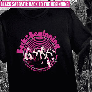 Remera "Black Sabbath: Back to the Beginning"
