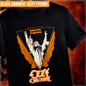 Remera "Black Sabbath: Ozzy eterno"